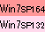 Win7 SP1 64 Win7 SP1 32